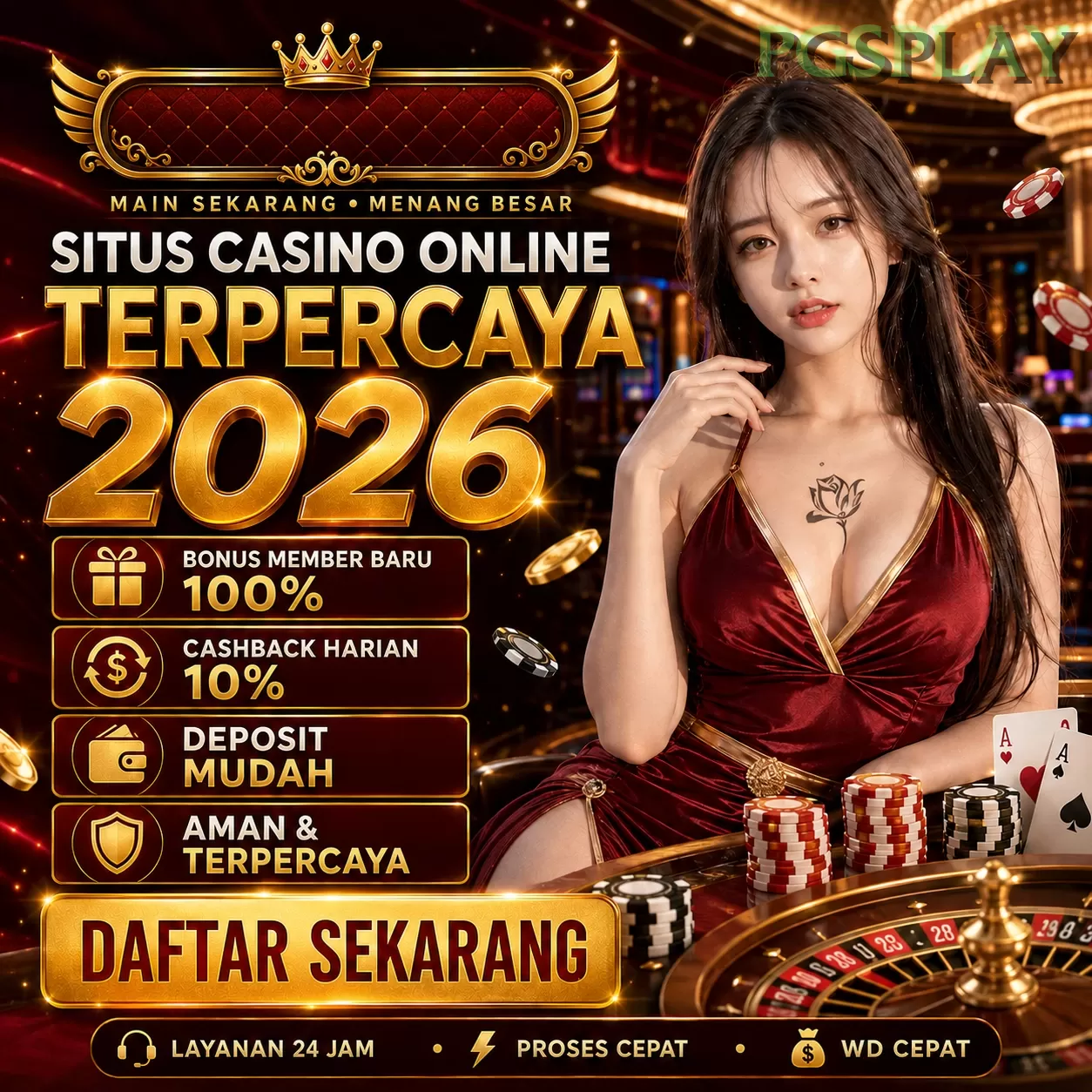 Login pgsplay Sekarang Bonus Melimpah